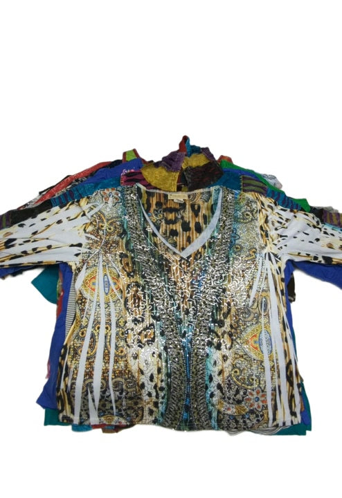 Plus Size Y2K Tees & Tops 51 pcs