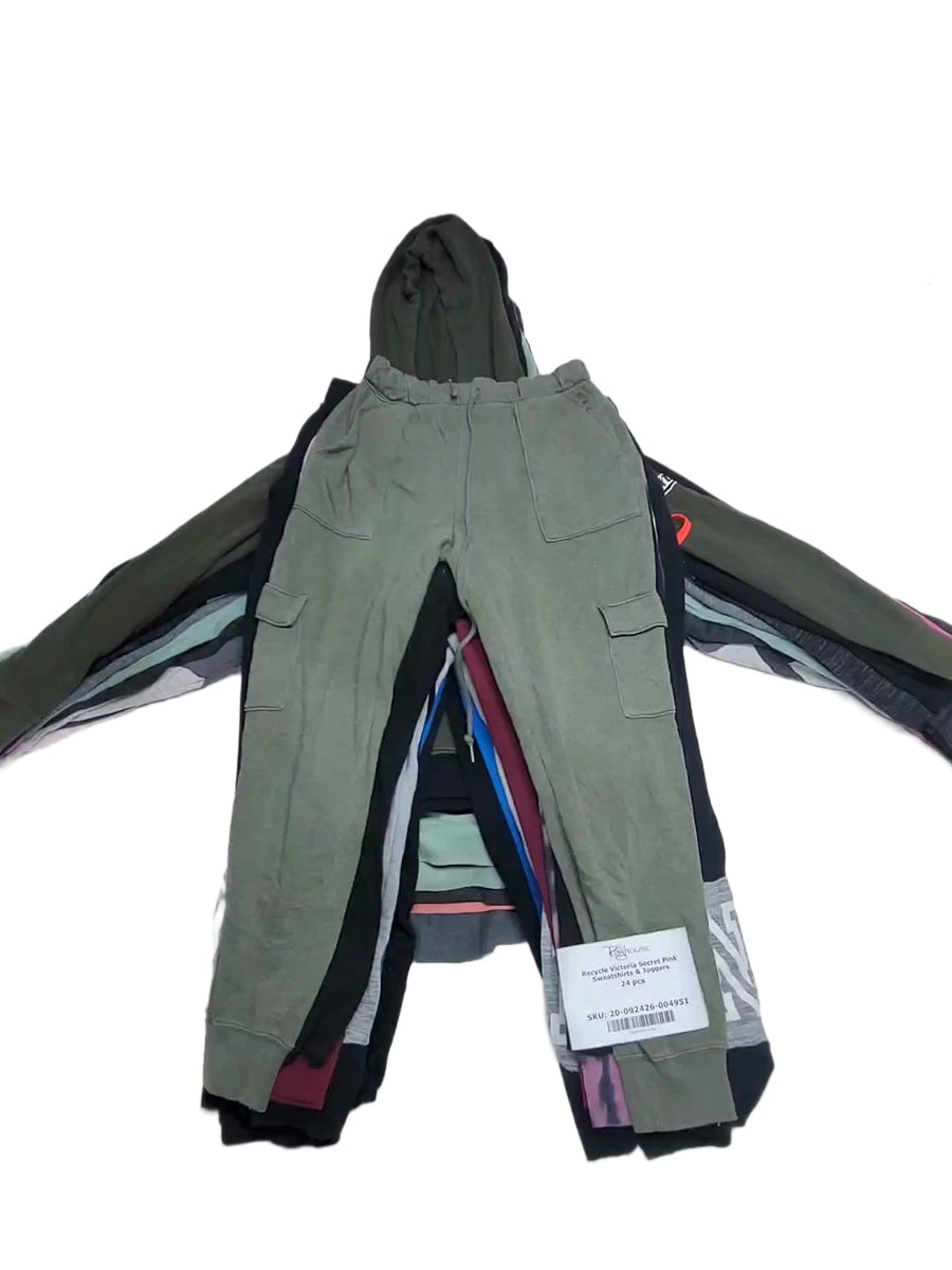 Recycle Victoria Secret Pink Sweatshirts & Joggers 24 pcs