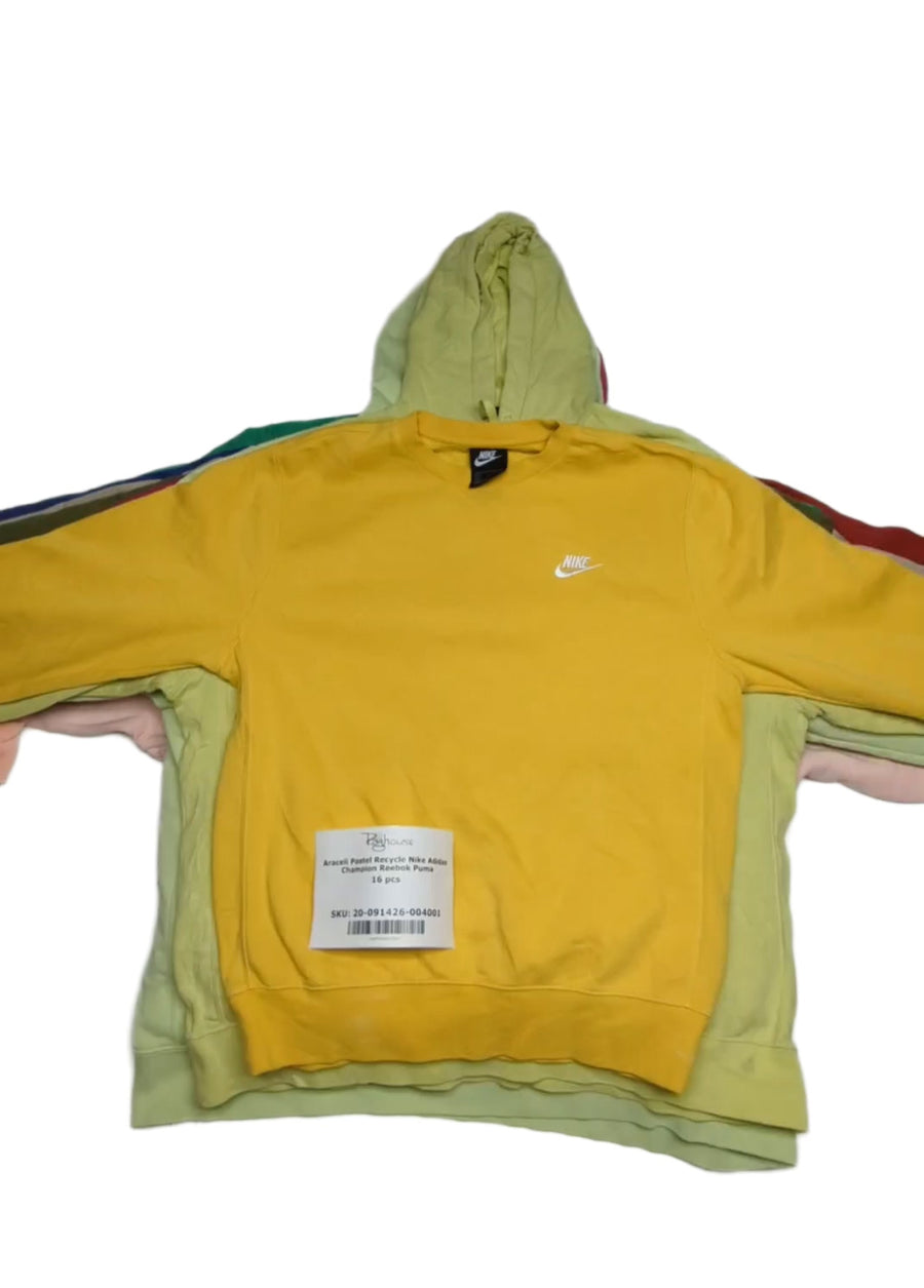 Araceli Pastel Recycle Nike Adidas Champion Reebok Puma 16 pcs