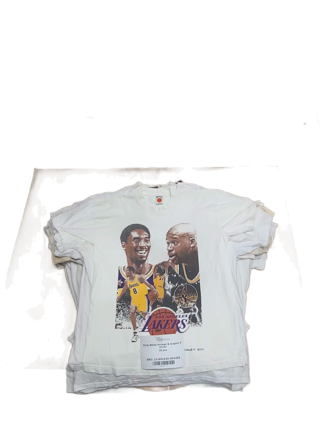 Dirty White Vintage & Graphic T-Shirts 39 pcs