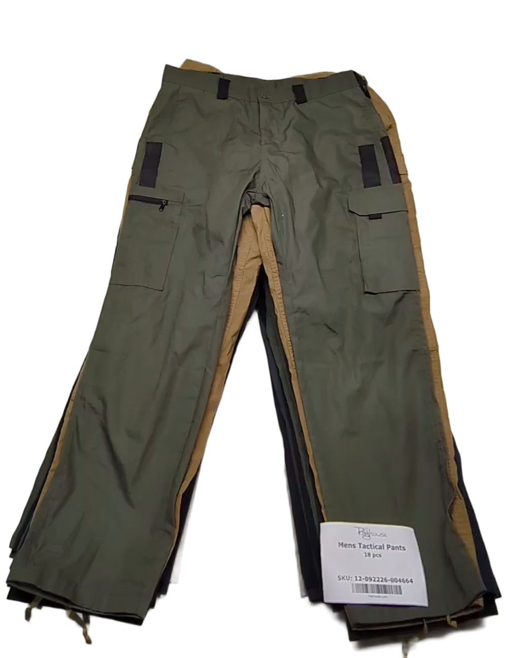 Mens Tactical Pants 18 pcs