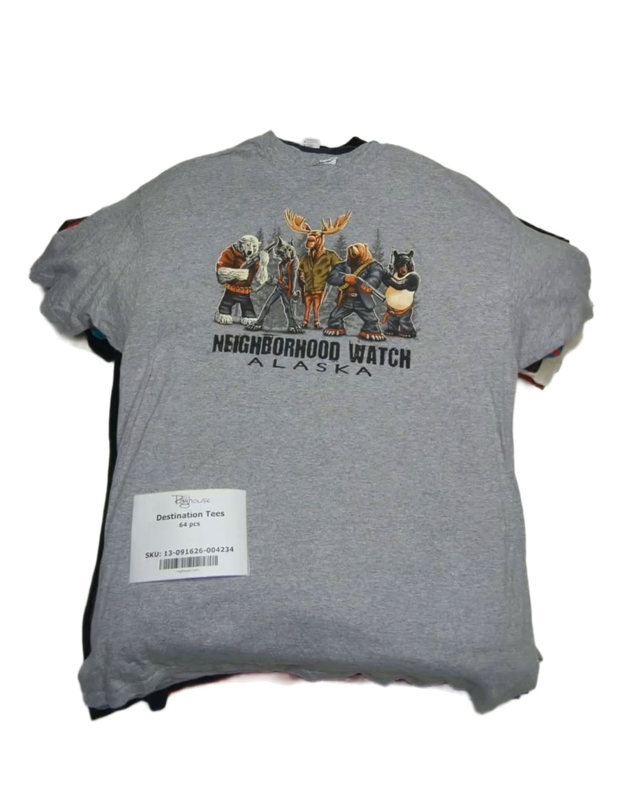 Destination Tees 64 pcs
