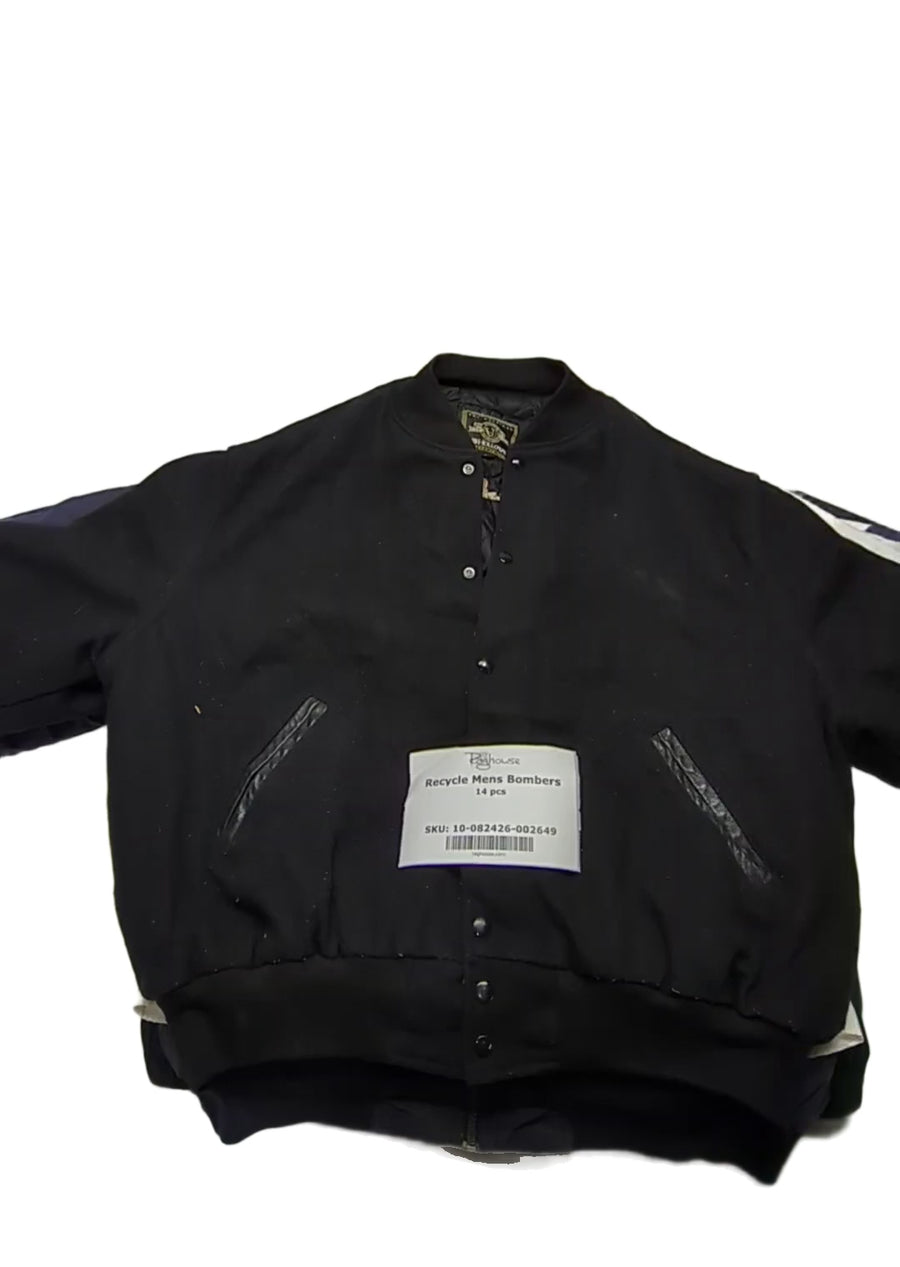 Recycle Mens Bombers 14 pcs