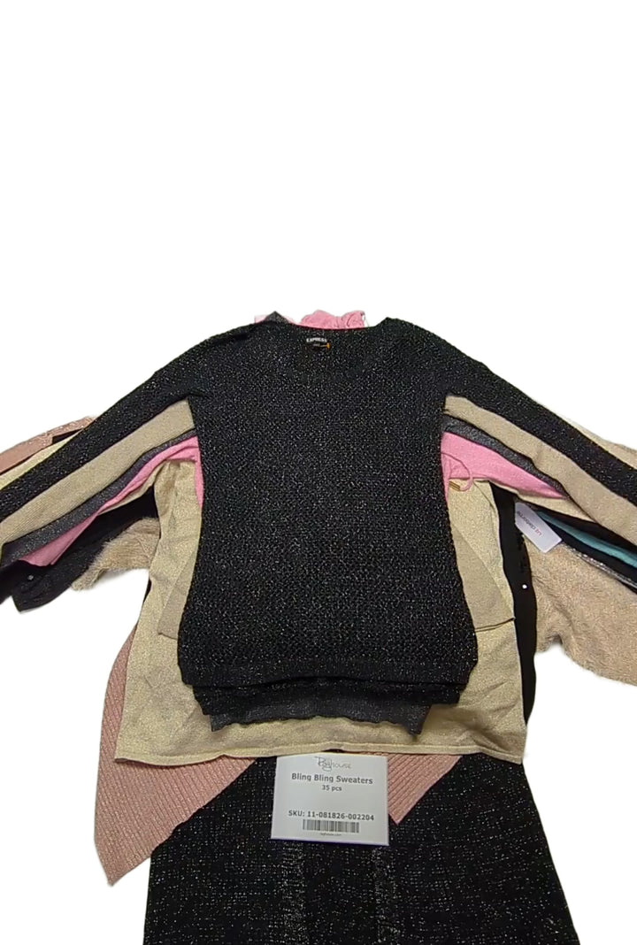 Bling Bling Sweaters 35 pcs