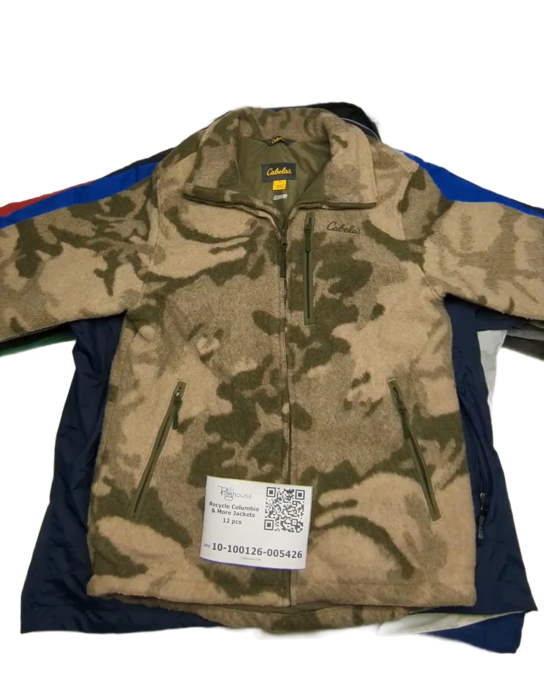 Recycle Columbia & More Jackets 12 pcs