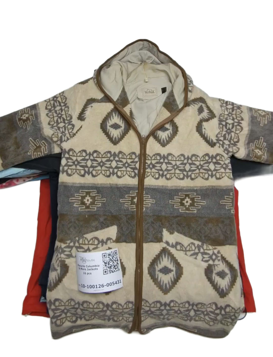 Recycle Columbia & More Jackets 16 pcs
