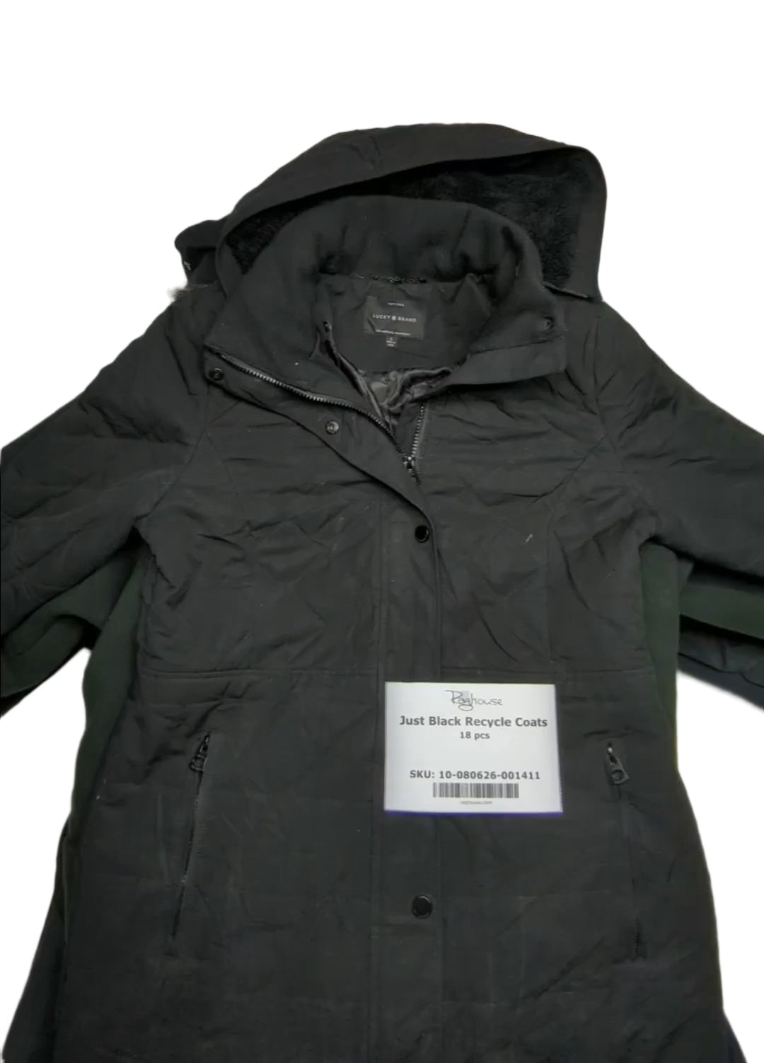 Just Black Recycle Coats 18 pcs