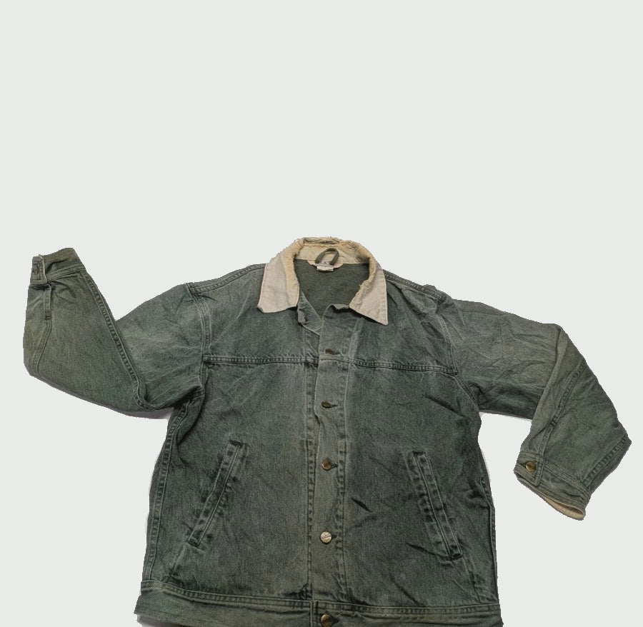 Vintage LL Bean Two Tone Denim Jacket M 1 pc