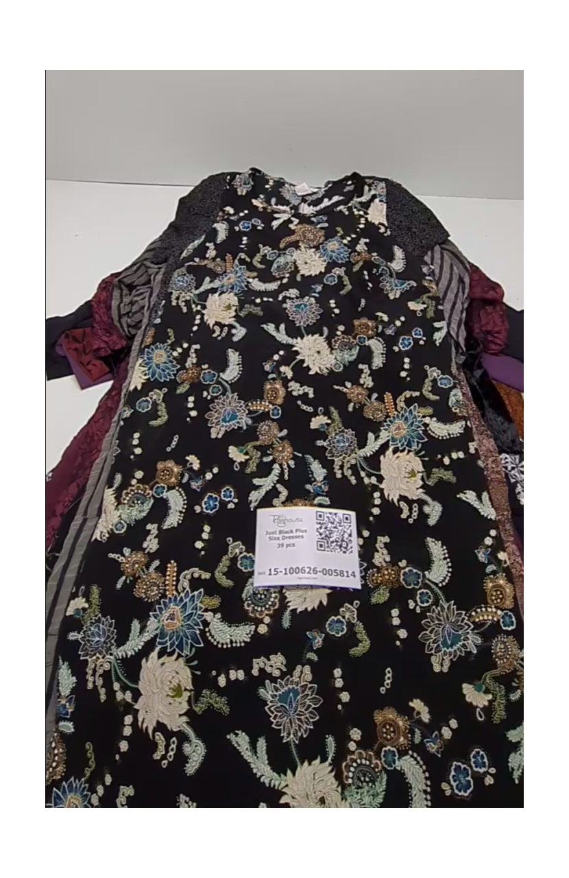 Just Black Plus Size Dresses 39 pcs
