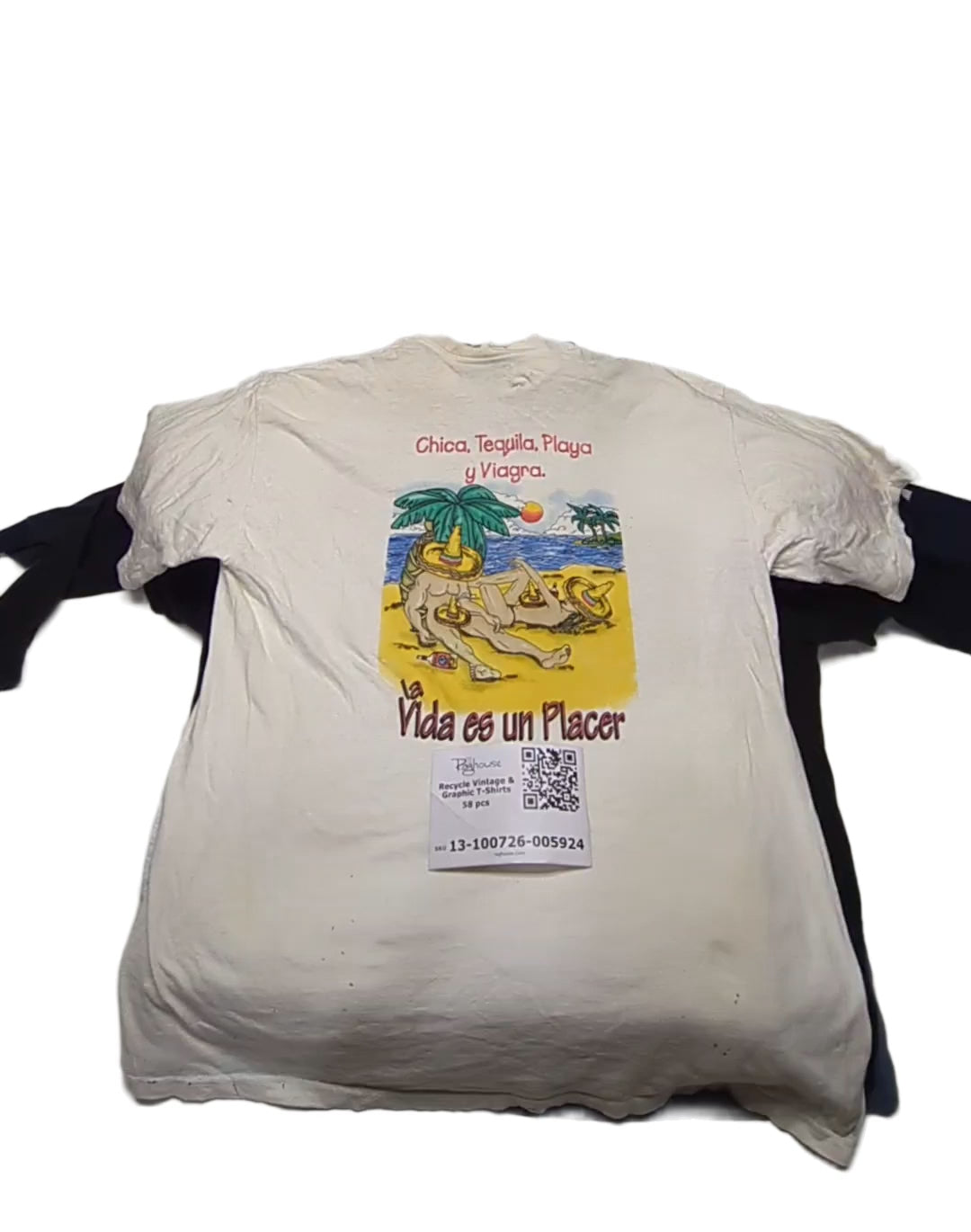 Recycle Vintage & Graphic T-Shirts 58 pcs