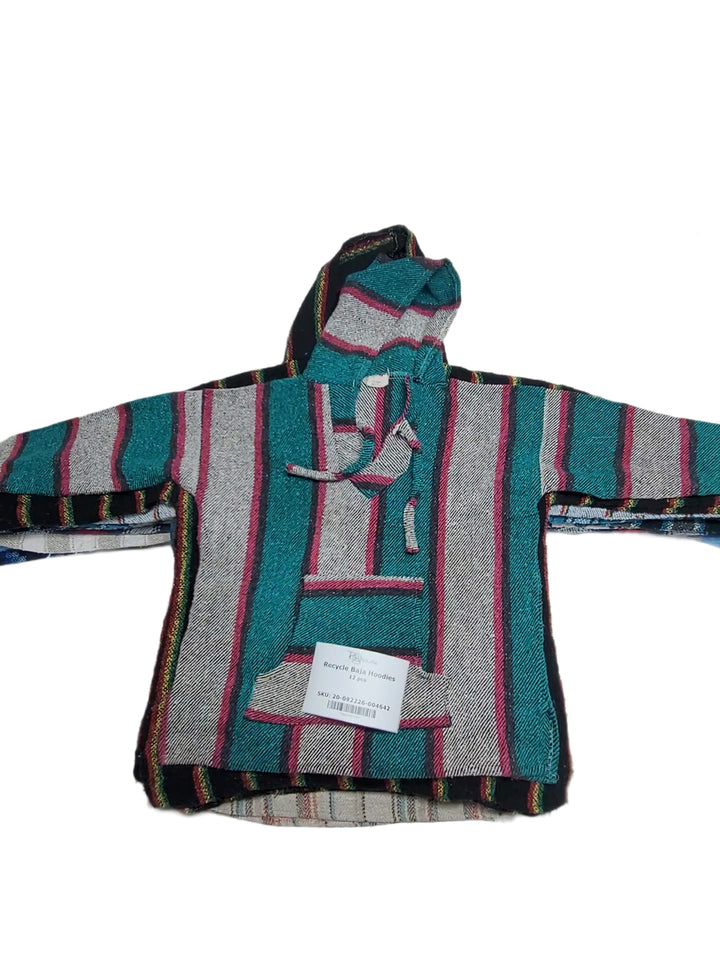Recycle Baja Hoodies 12 pcs