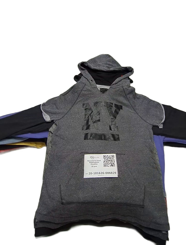 Recycle & Good Destination Hoodies 20 pcs