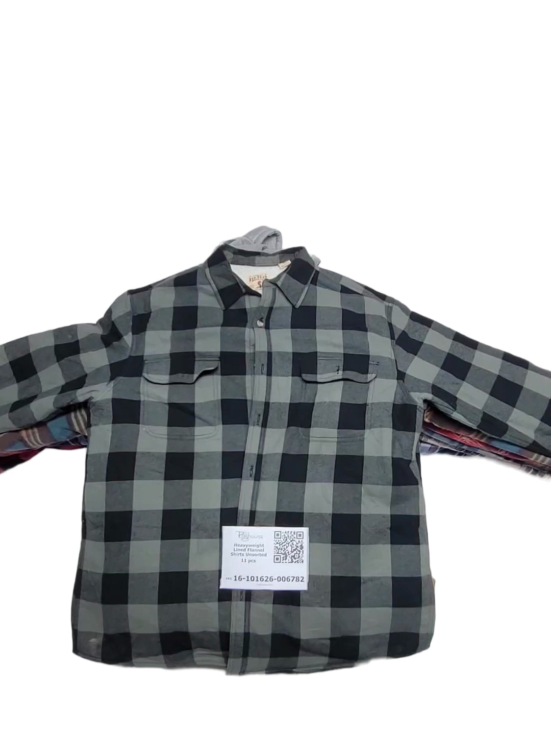 Heavyweight Lined Flannel Shirts Unsorted 11 pcs