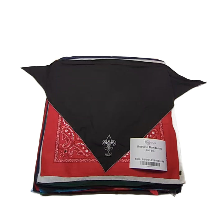 Recycle Bandanas 100 pcs