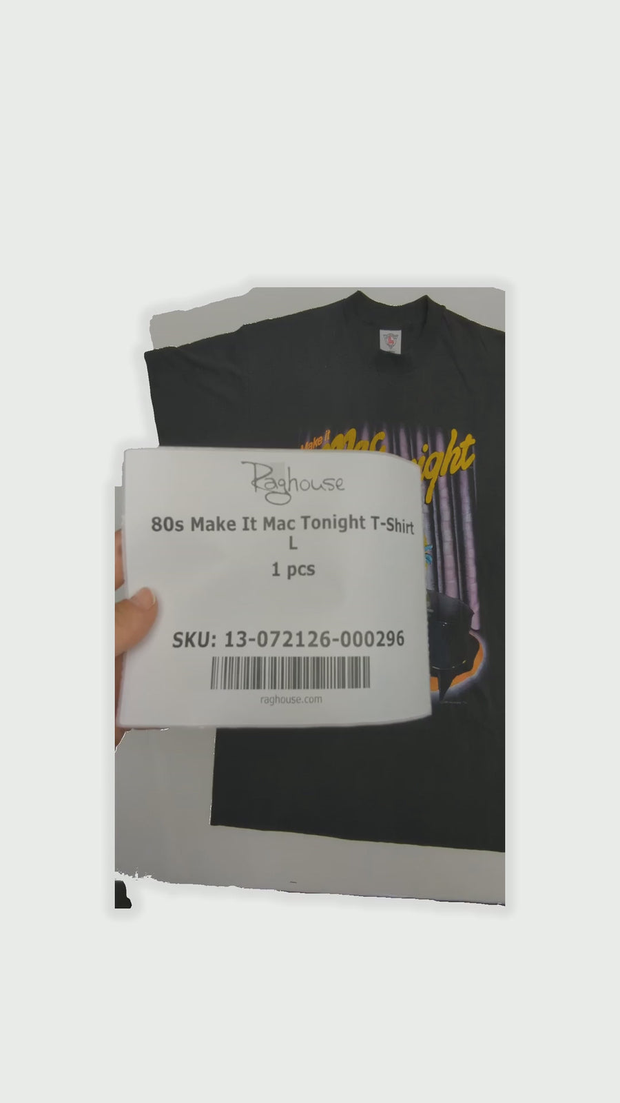 80s Make It Mac Tonight T-Shirt L 1 pcs