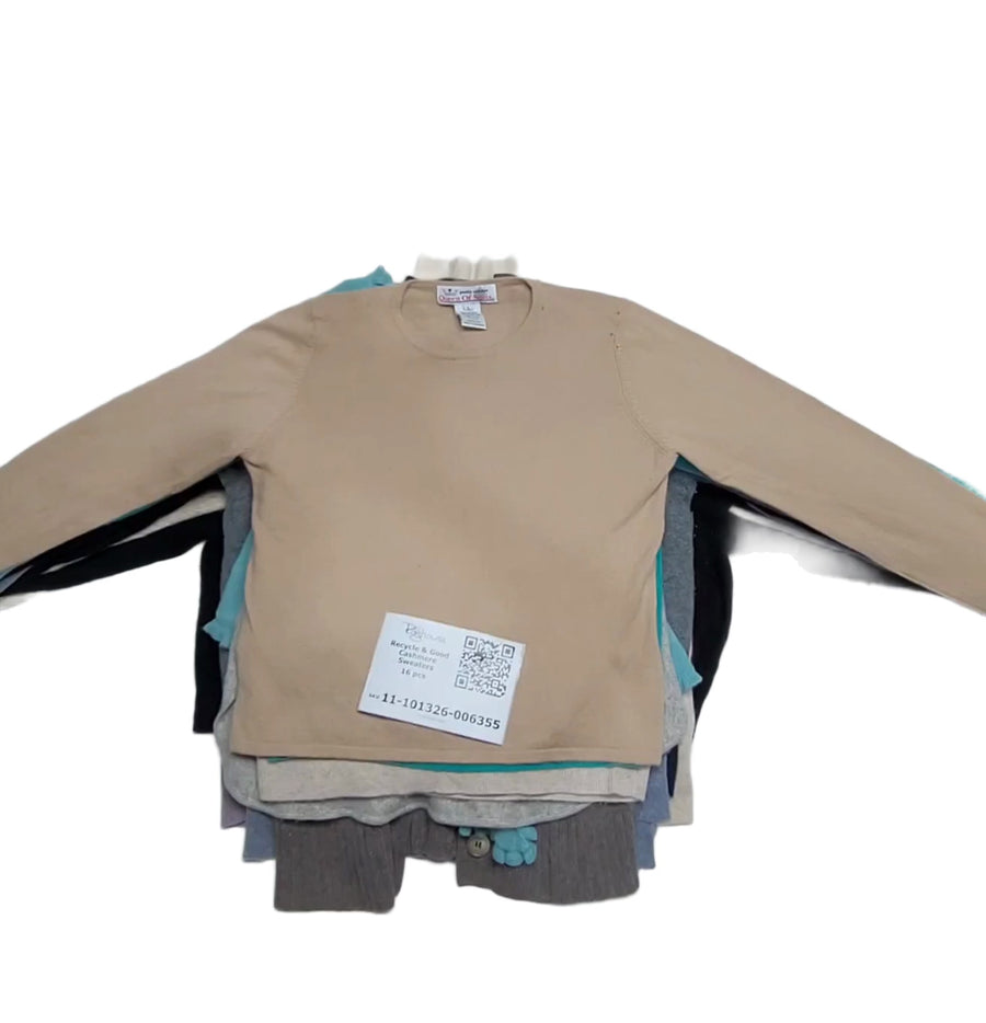 Recycle & Good Cashmere Sweaters 16 pcs