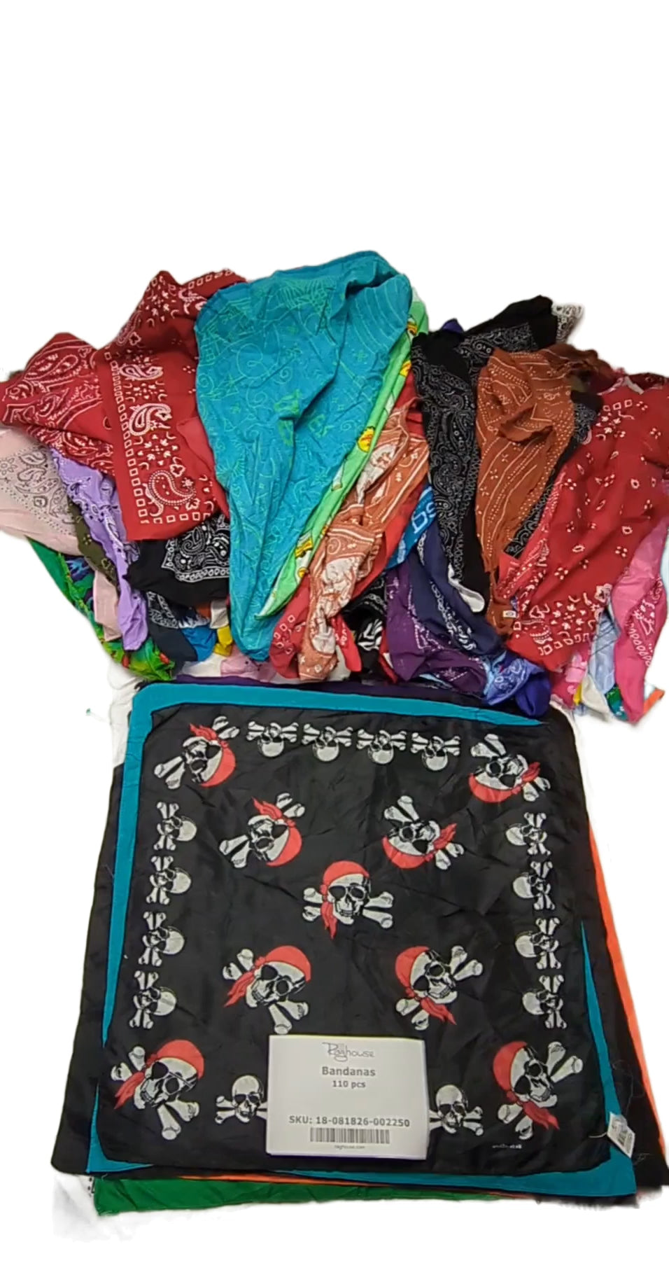 Bandanas 110 pcs