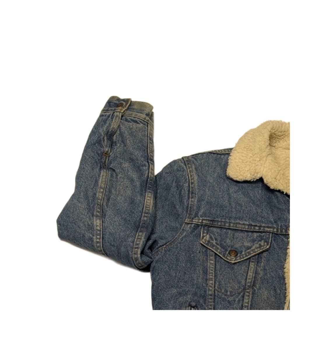 Vintage Levis Sherpa Denim Trucker Jacket 40 1 pc