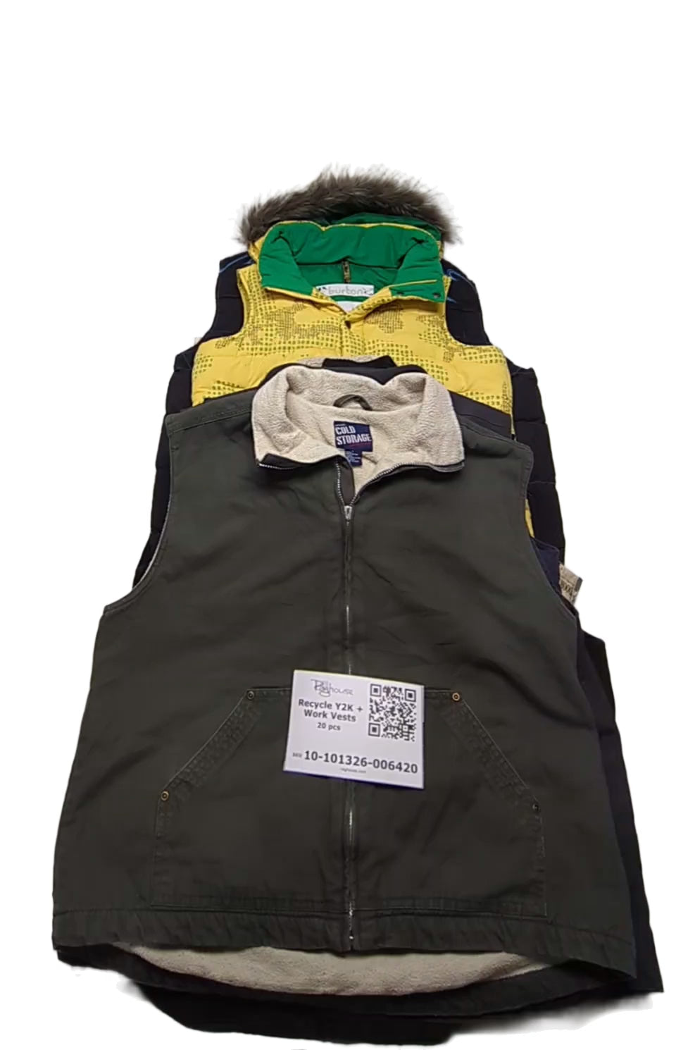 Recycle Y2K + Work Vests 20 pcs