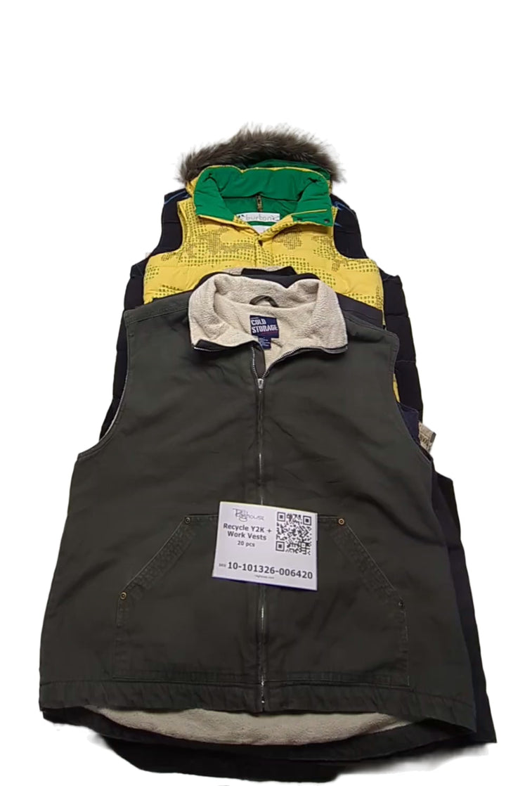 Recycle Y2K + Work Vests 20 pcs