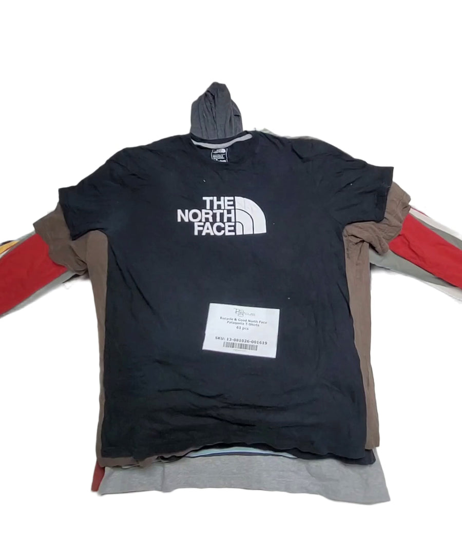Recycle & Good North Face & Patagonia T-Shirts 61 pcs
