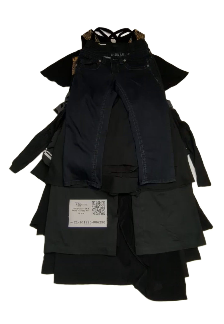 Just Black Y2K & More Variety Mix 35 pcs