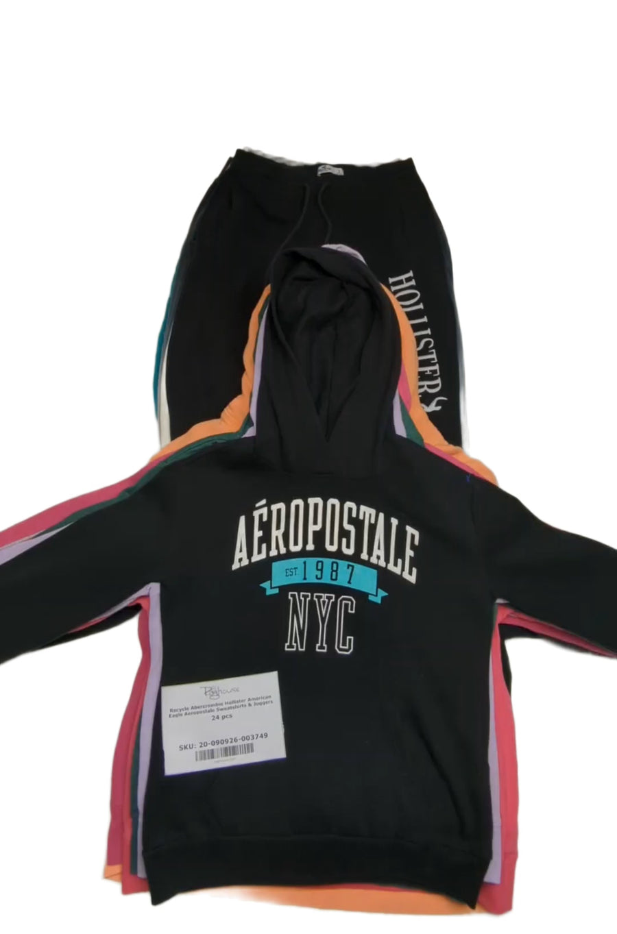 Recycle Abercrombie Hollister American Eagle Aeropostale Sweatshirts & Joggers 24 pcs