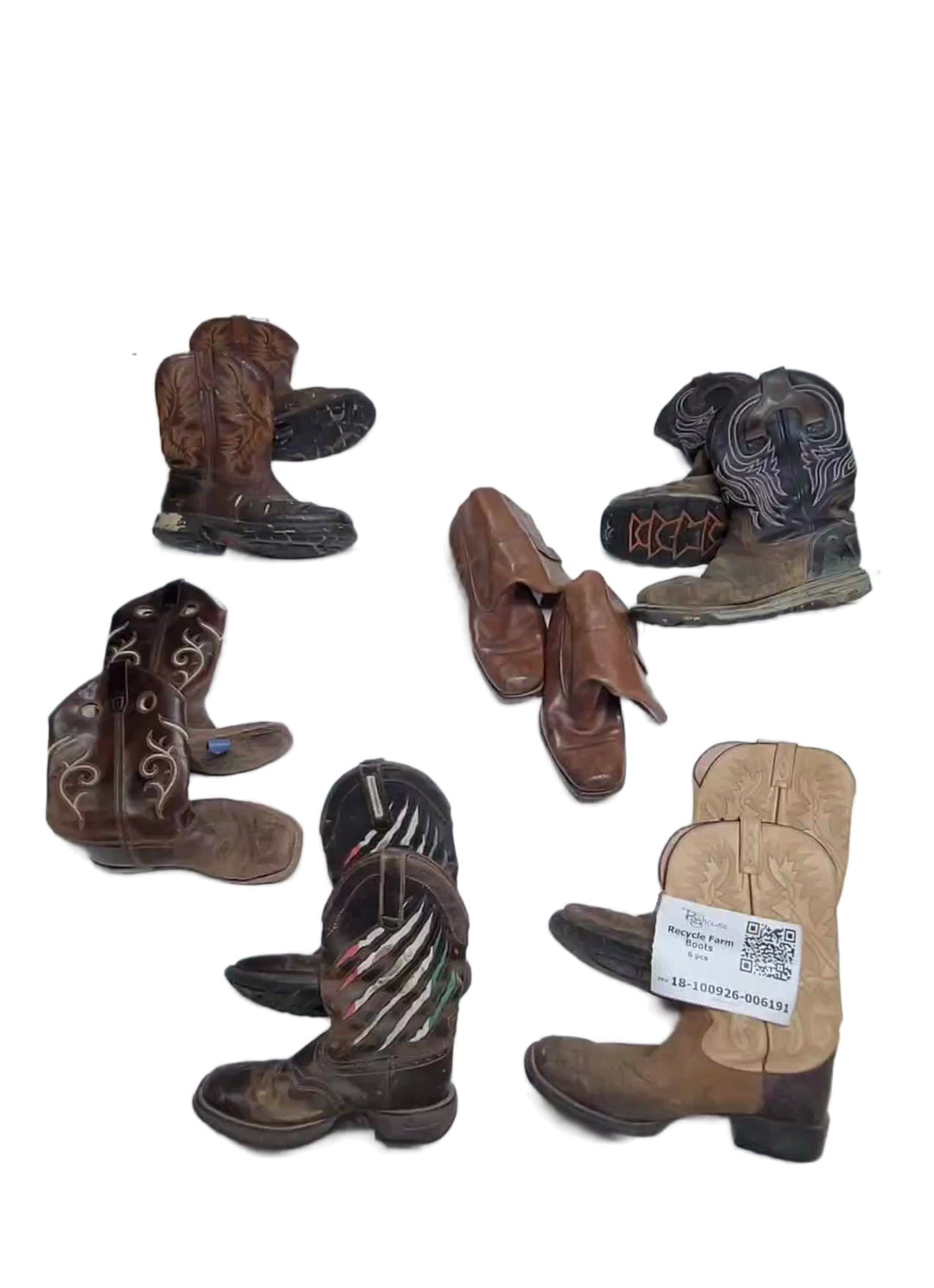 Recycle Farm Boots 6 pcs