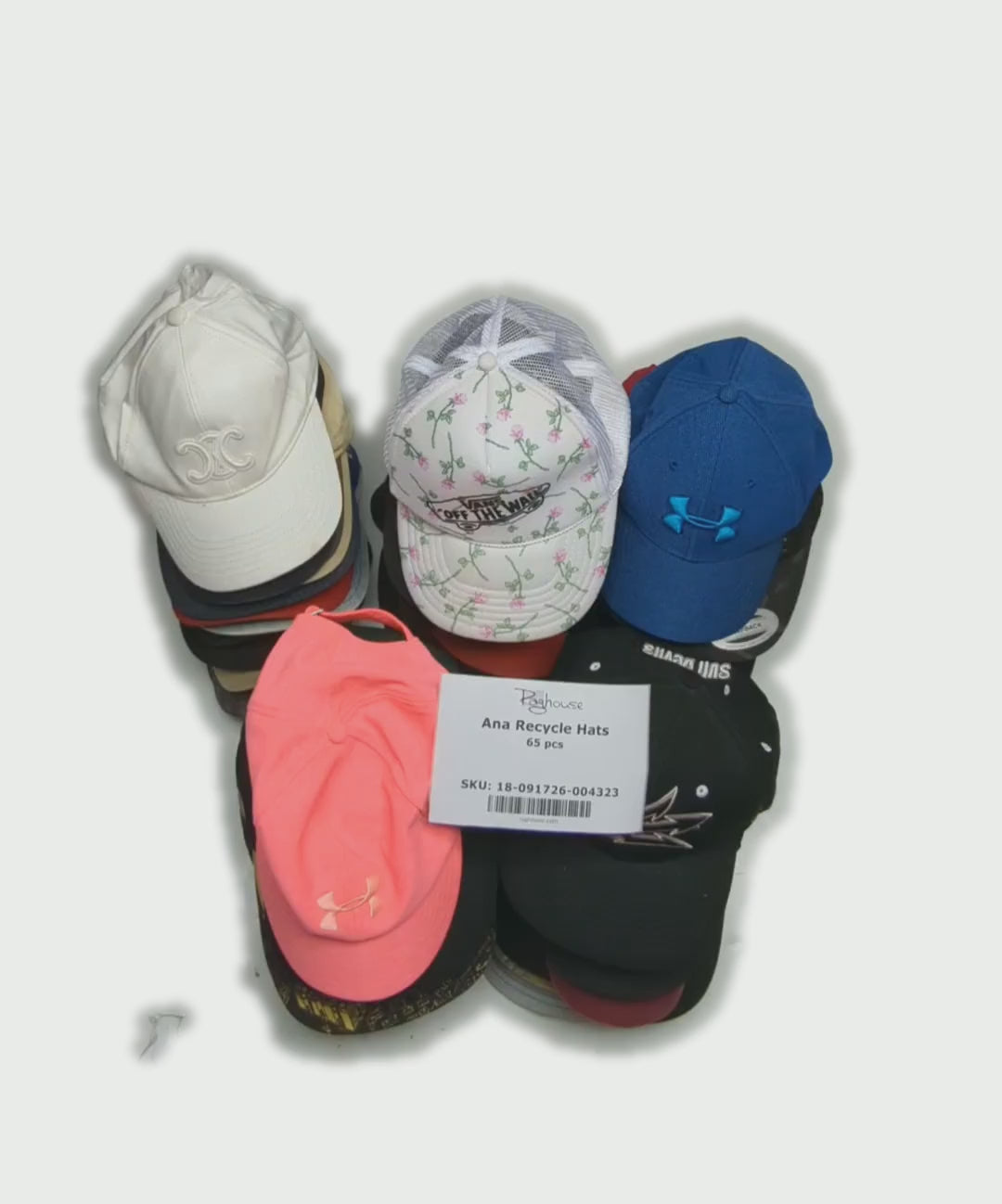 Ana Recycle Hats 65 pcs