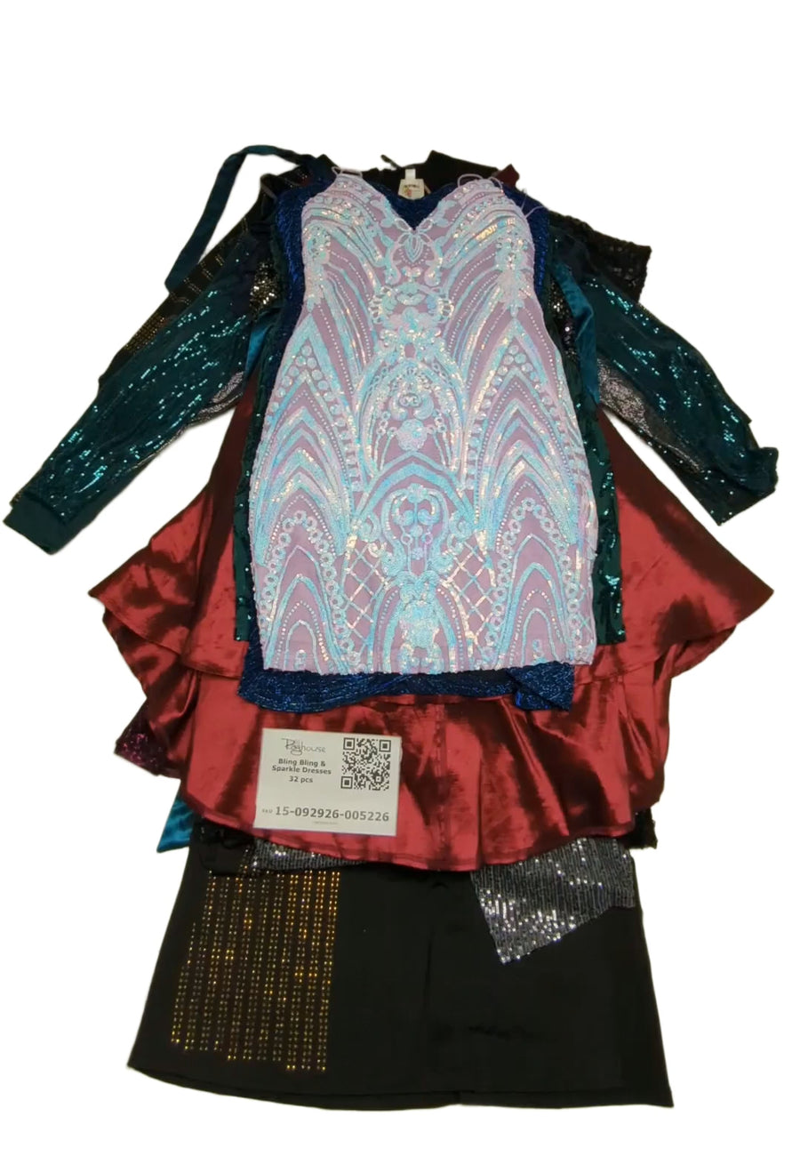 Bling Bling & Sparkle Dresses 32 pcs