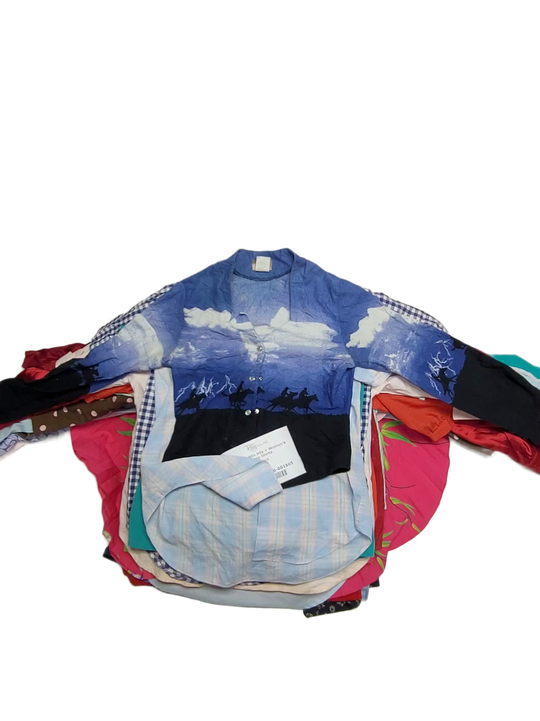 Recycle 80s 90s + Women's Camp Shirts 44 pcs