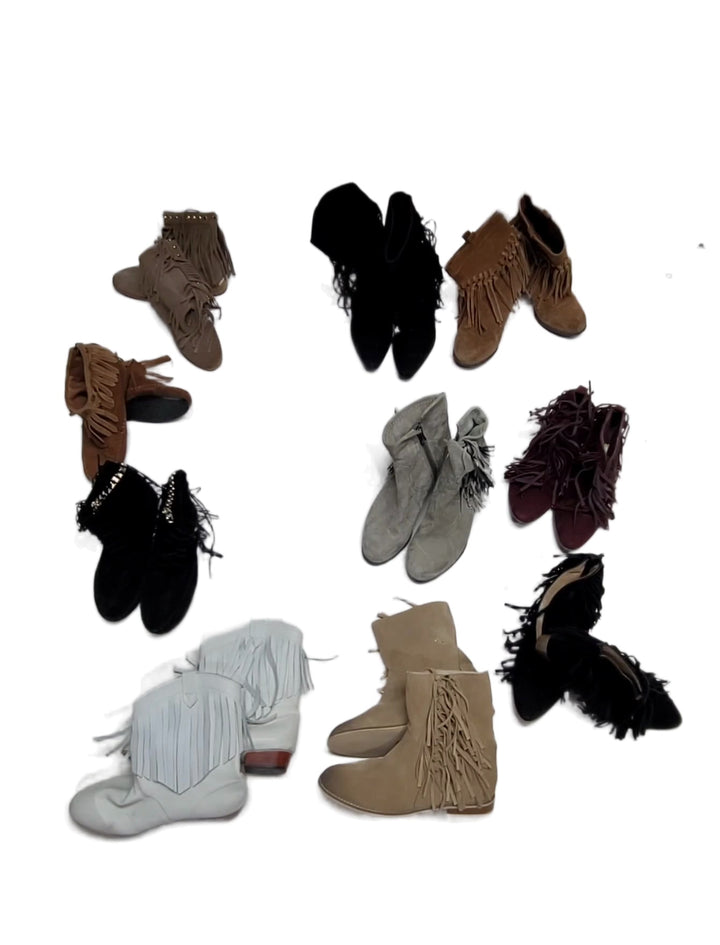 Western Chic Boots 10 pcs