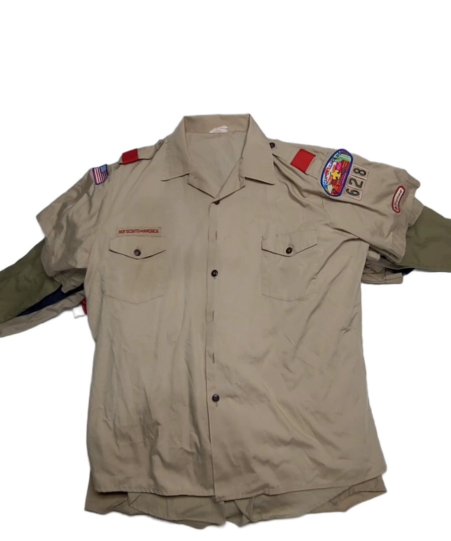 Recycle & Good Adult & Kids Boy Scout Shirts & More 38 pcs