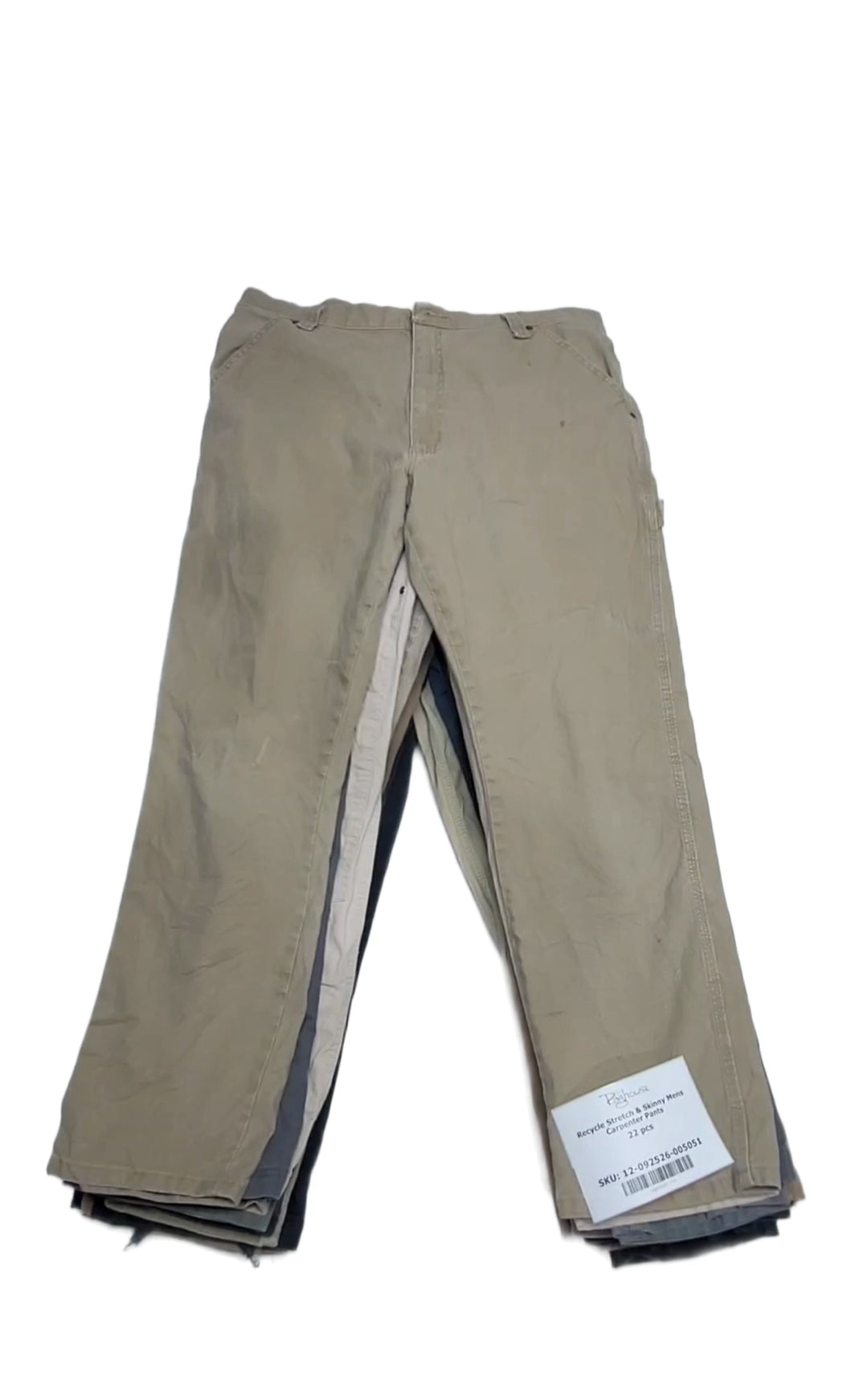 Recycle Stretch & Skinny Mens Carpenter Pants 22 pcs