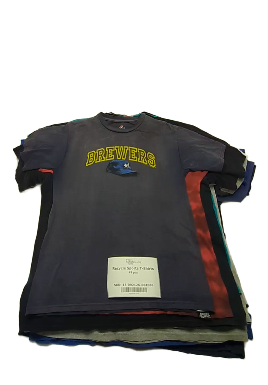Recycle Sports T-Shirts 49 pcs