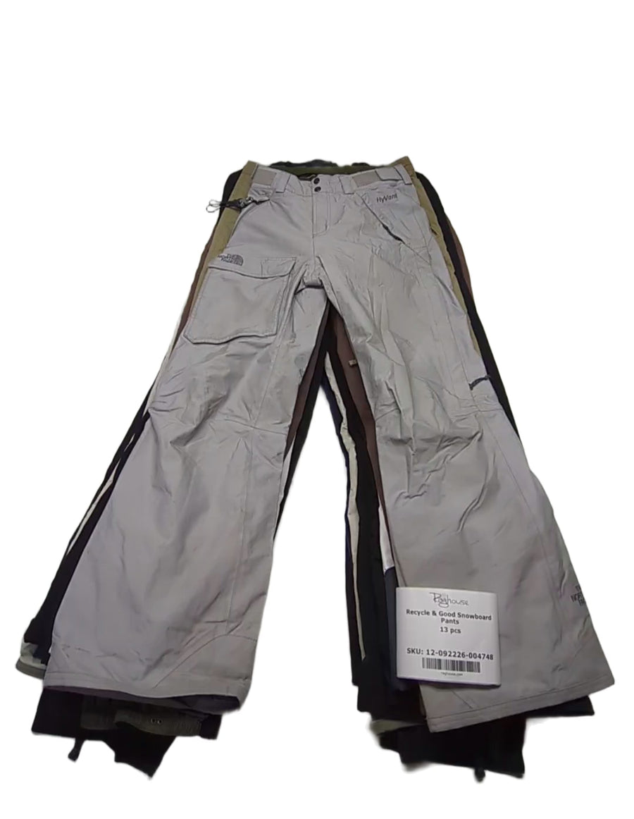 Recycle & Good Snowboard Pants 13 pcs