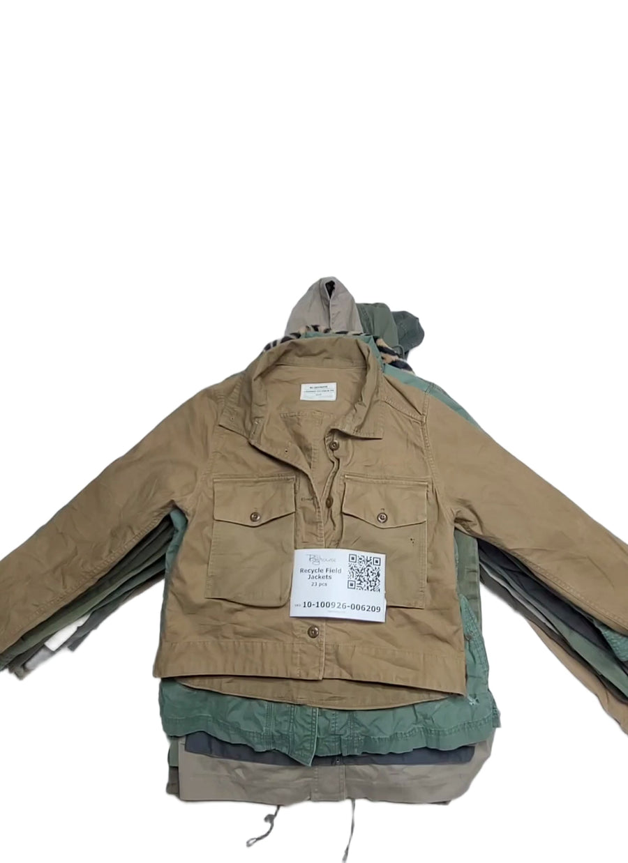 Recycle Field Jackets 23 pcs