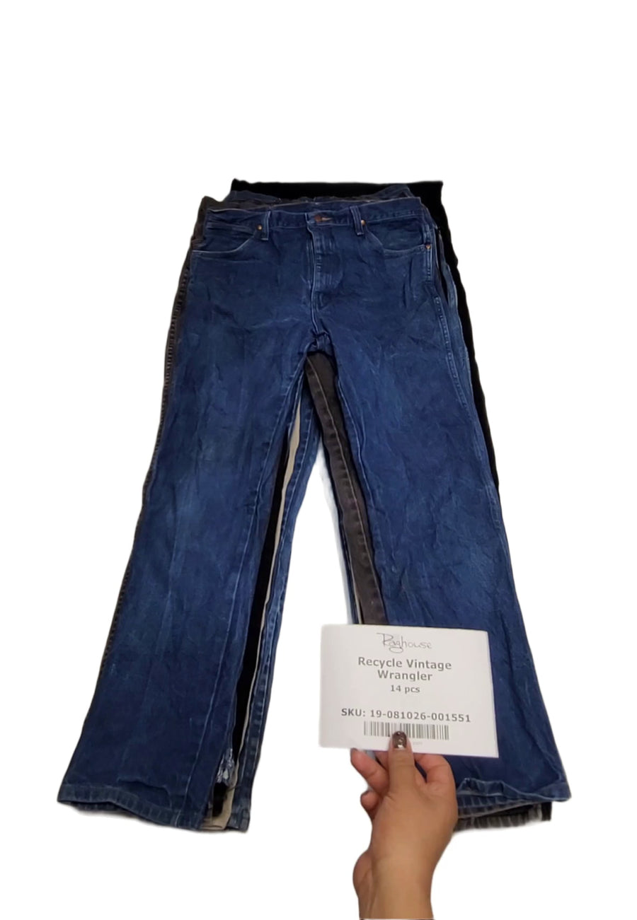 Recycle Vintage Wrangler 14 pcs
