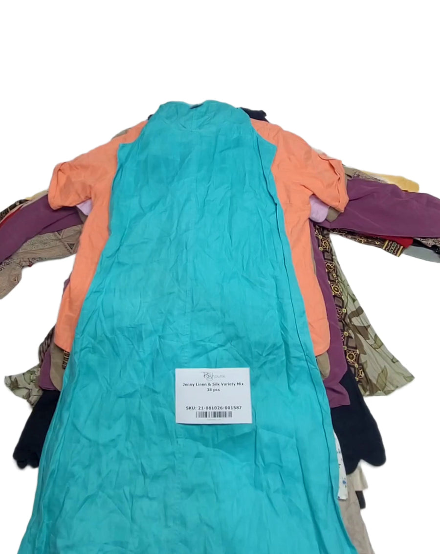 Jenny Linen & Silk Variety Mix 38 pcs