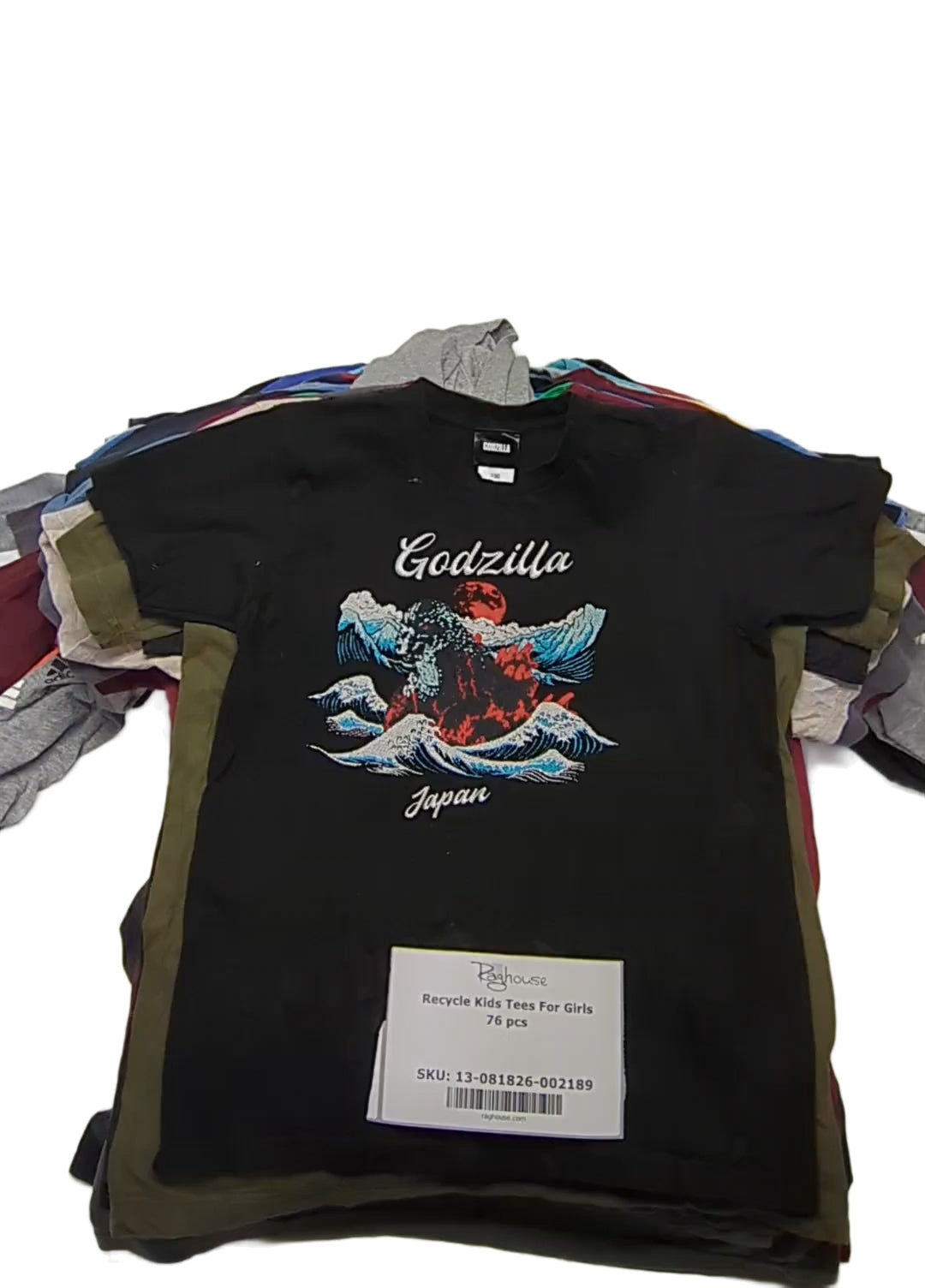 Recycle Kids Tees For Girls 76 pcs
