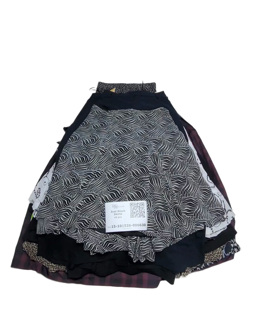 Just Black Skirts 63 pcs