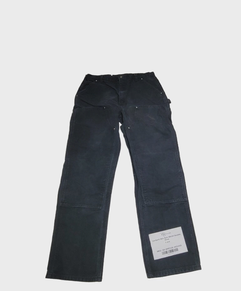 Carhartt B01 BLK 38x34 Double Knee 1 pc