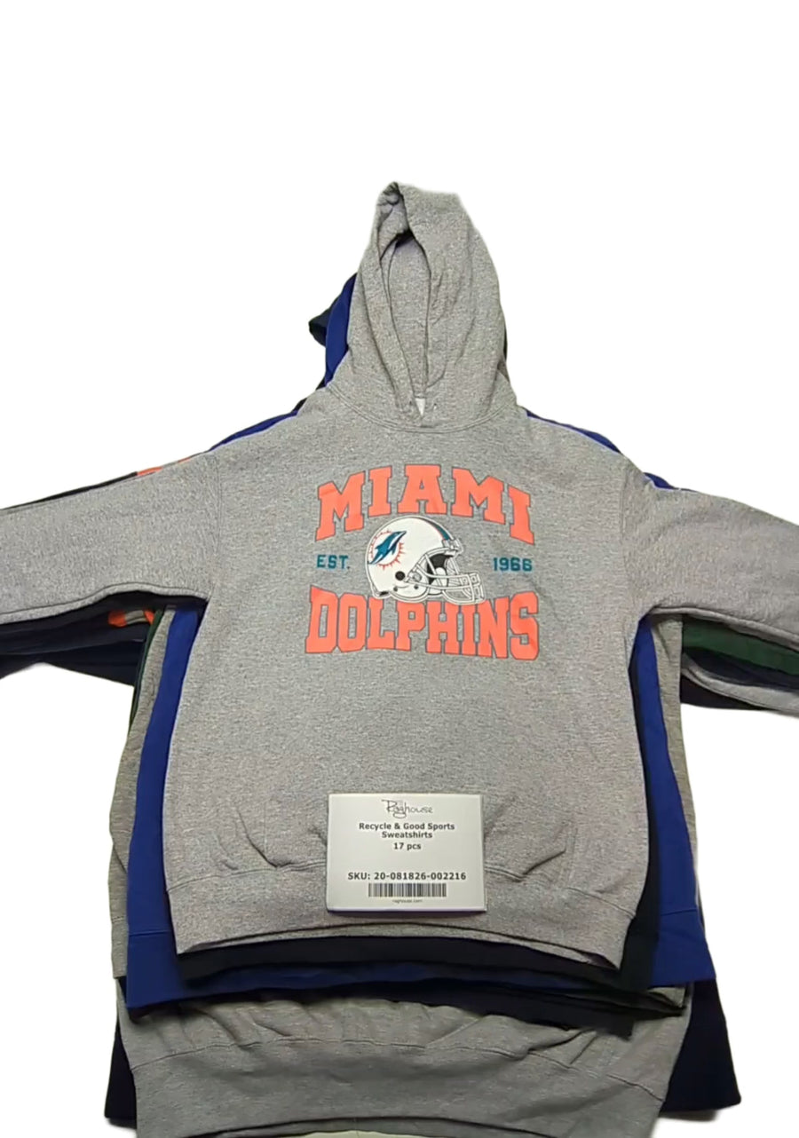 Recycle & Good Sports Sweatshirts 17 pcs
