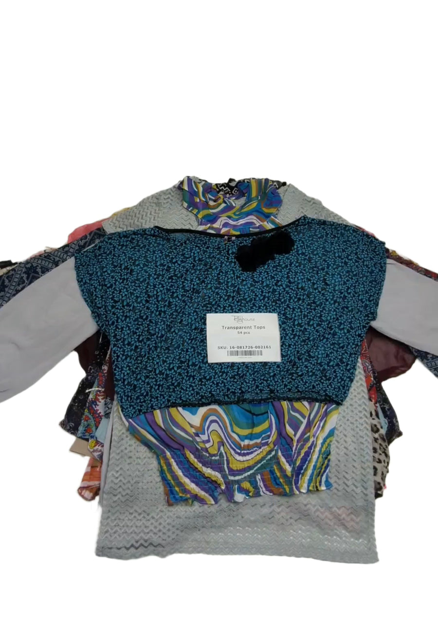 Transparent Tops 54 pcs