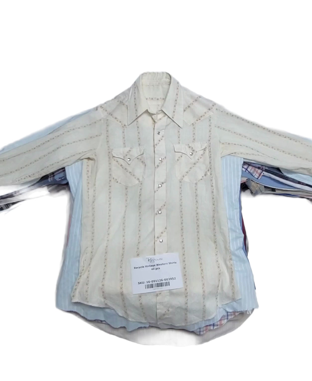 Recycle Vintage Western Shirts 40 pcs