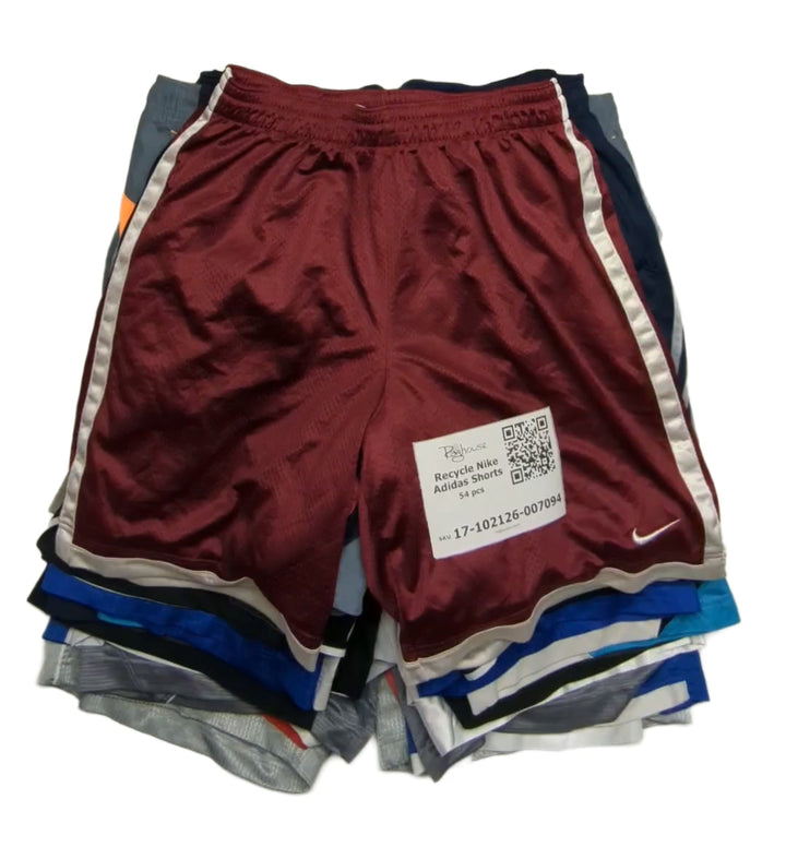 Recycle Nike Adidas Shorts 54 pcs