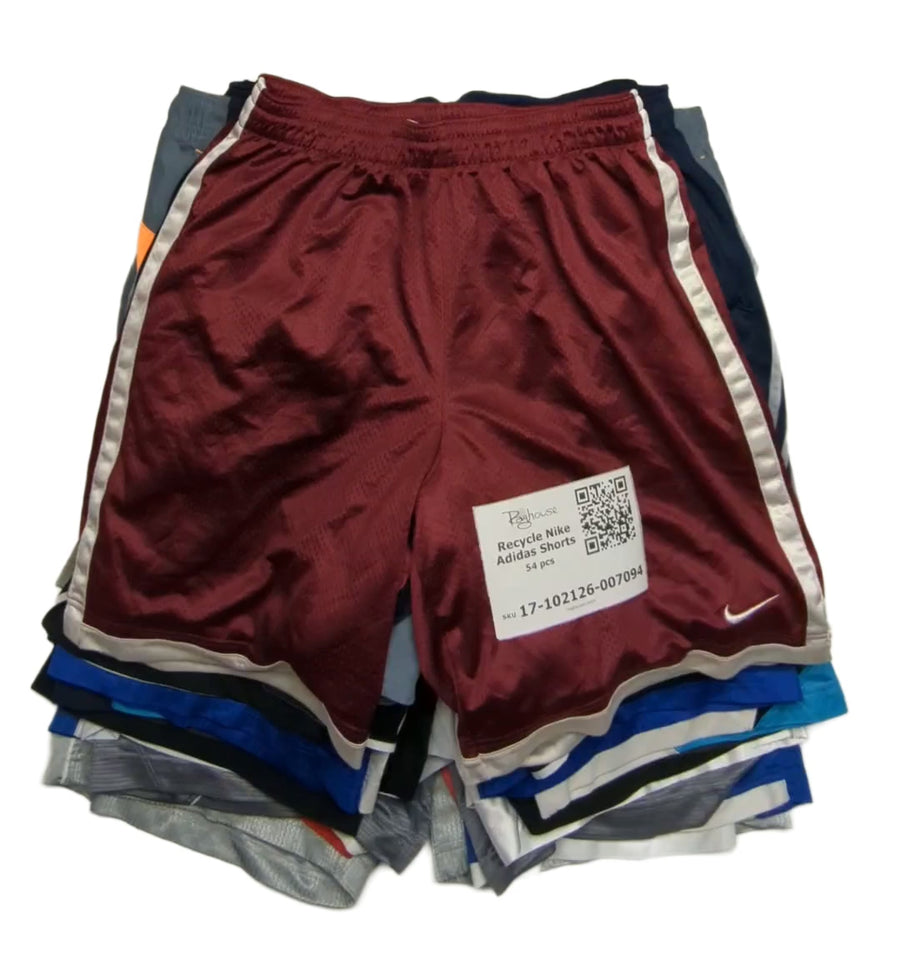 Recycle Nike Adidas Shorts 54 pcs