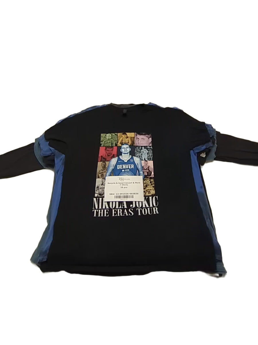Recycle & Good Concert & More T-Shirts 58 pcs