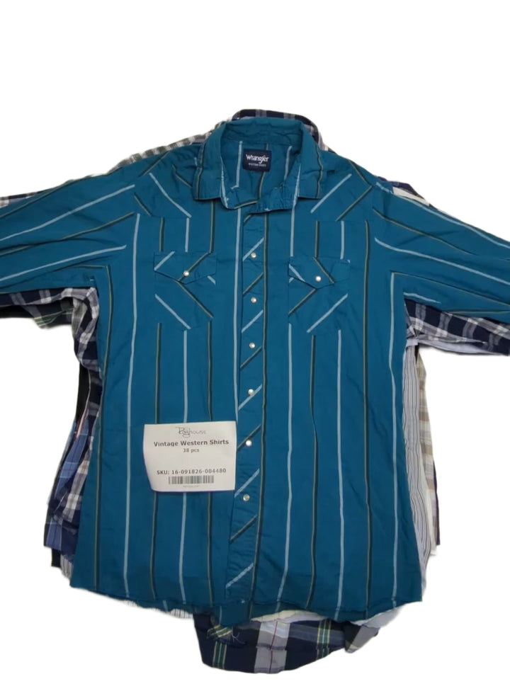 Vintage Western Shirts 38 pcs