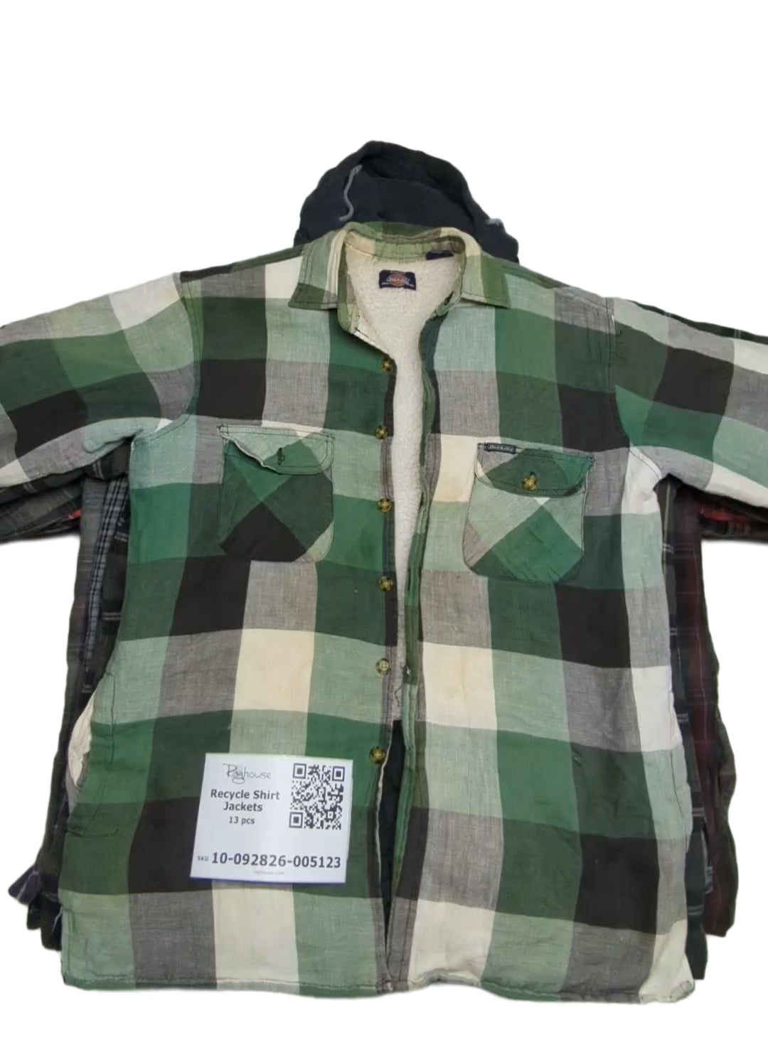Recycle Shirt Jackets 13 pcs